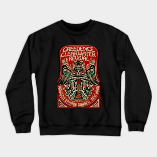 Repro Vtg Creedence Clearwater Revival 1970 Crewneck Sweatshirt